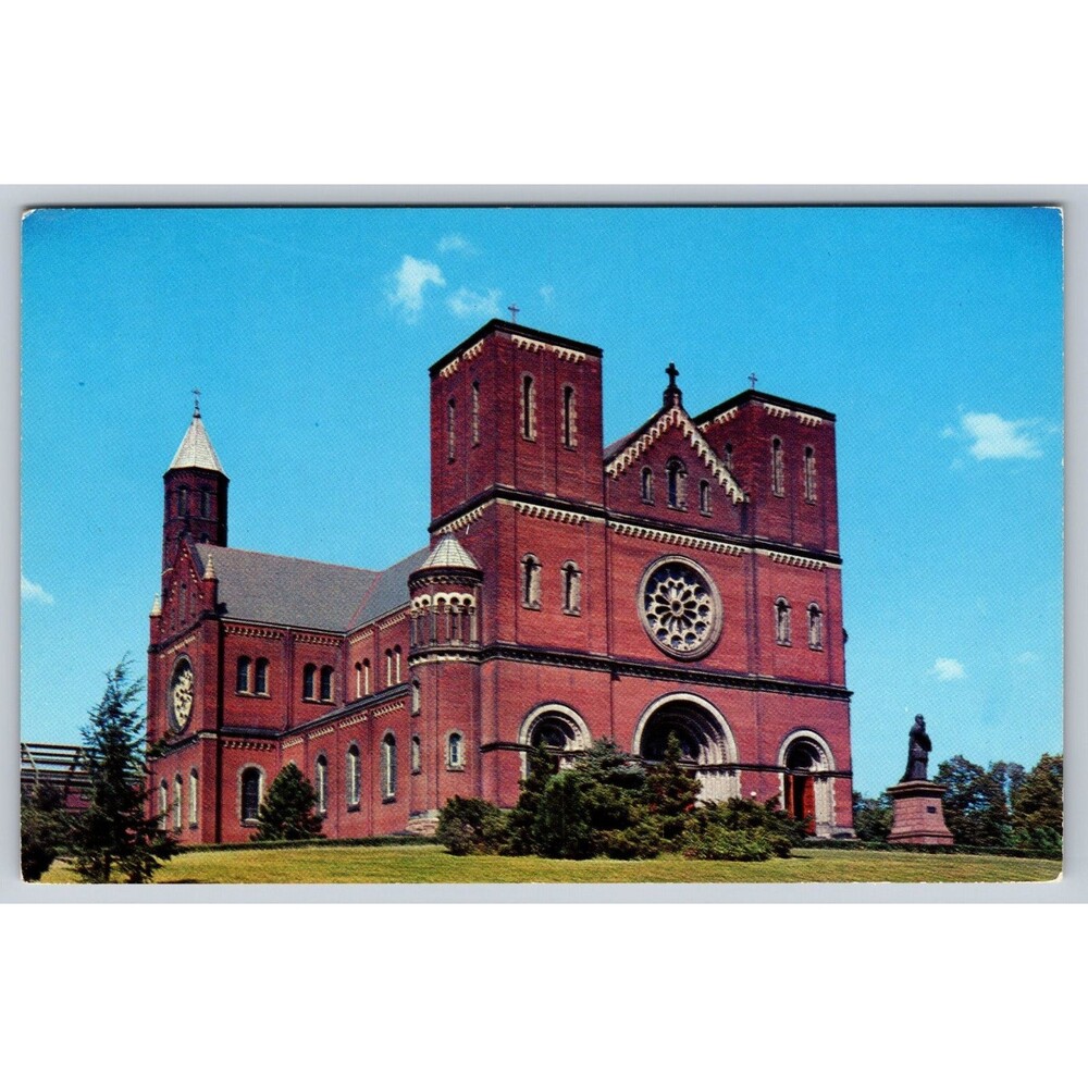 Saint Vincent Archabbey Church Postcard Latrobe PA Westmoreland County Unused